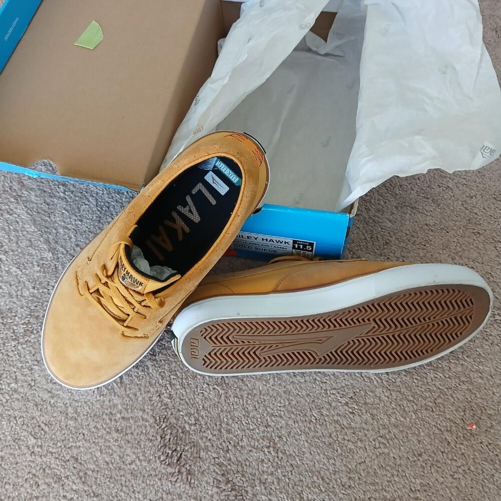 Lakai - Riley Hawk - Gold Suede - Picture 3 of 4